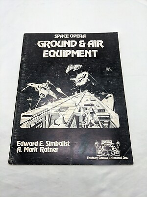 #ad Space Opera Ground And Air Equipment Fantasy Games Unlimited RPG Book $15.30