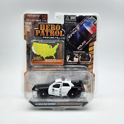 #ad Jada Hero Patrol Precincts Los Angeles Police Department Ford Crown Victoria Vic $34.99