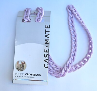 #ad Genuine Case Mate Crossbody Phone Lanyard Chain Holder Lavender $12.00