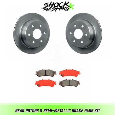 #ad Rear Semi Metalic Brake Pads amp; Rotors for 2007 Chevrolet Silverado 1500 Classic $110.63