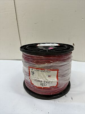#ad REGENCY WIRE amp; CABLE 16UF35 16ga Red Wire 2500#x27; $179.99