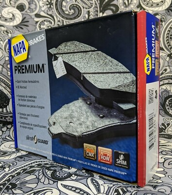 #ad NAPA Premium Rear Brake Pads Ceramic SS8248X SS 8248 X 654543392148 w Hardware $16.59