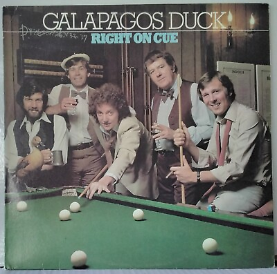 #ad GALAPAGOS DUCK RIGHT ON CUE 1978 44 RECORDS 6357 721 JAZZ FUNK AUS 1ST ED LP AU $27.99