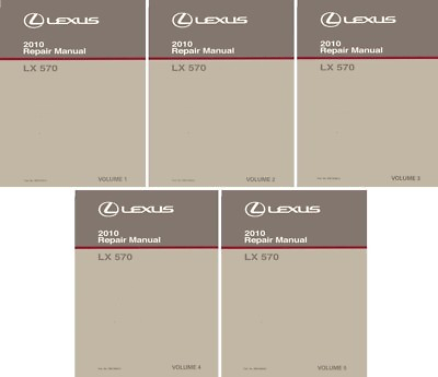 #ad 2010 Lexus LX 570 Shop Service Repair Manual Complete Set $437.20