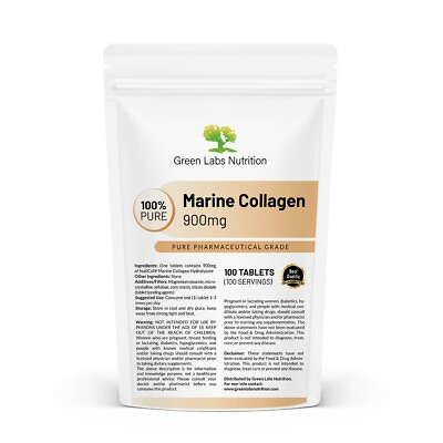 #ad Fish collagen hydrolysate 900mg tablets Naticol 4000 Skin and joint regeneration $66.99