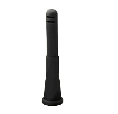 #ad 4quot;Black 14mm To 18mm Silicone Downstem for Hookah Smoking Bong US Fast Free Ship $9.99