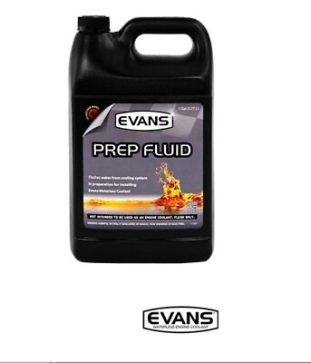 #ad ❤️❤️❤️Evans Waterless Coolant Prep Fluid 1 Gallon Bottle Freeship USA❤️❤️❤️ $29.99