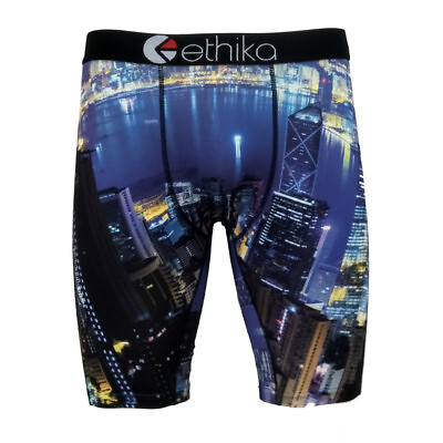 #ad Ethika Man Printing Underwear Boxer Briefs Sports Pants US S 3XL $13.99