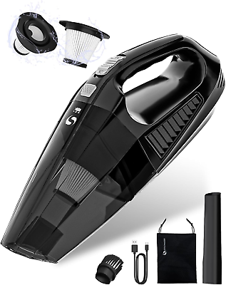 #ad Handheld Vacuum Cleaner Cordless Portable Car Vacuum Cleaner High Power Mini H $31.24
