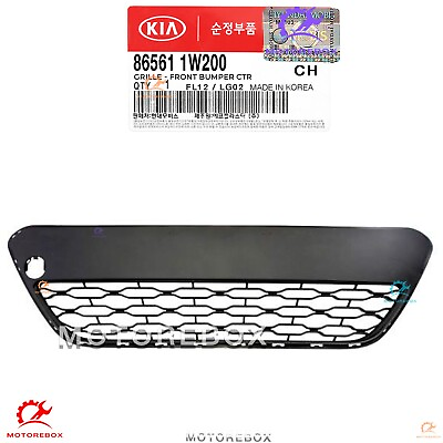 #ad ⭐GENUINE⭐ Front Bumper Lower Grille fits KIA RIO Hatchback 2012 2015⭐ 865611W200 $74.95