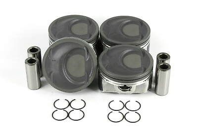 #ad DNJ Piston Set .020in .50mm Oversize for 1 Engine with Piston Pins Direct Fit $123.99