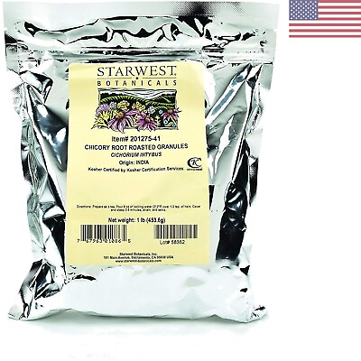 #ad Chicory Root Roasted Granules 1 Pound Origin: India Kosher Certified $26.99