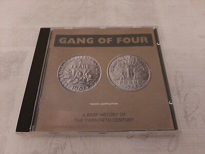 #ad GANG OF FOUR: A BRIEF HISTORY OF THE TWENTIETH CENTURY EMI CD $21.00