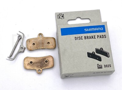 #ad Shimano BR M810 M820 M8120 D02S Dic Brake Metal Pads w Spring w Pin Saint Zee $27.95