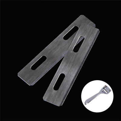 #ad 10Pcs set Steel Replacement Blades Fits Leather Thinning Knife American Style $3.00