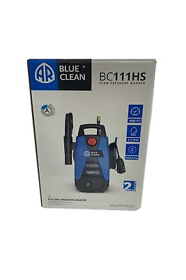 #ad Blue Clean 1600 PSI Pressure Washer BC11HS $99.99