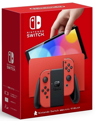 #ad NEW Nintendo Switch OLED Super Mario Limited Edition Gaming Console $296.95