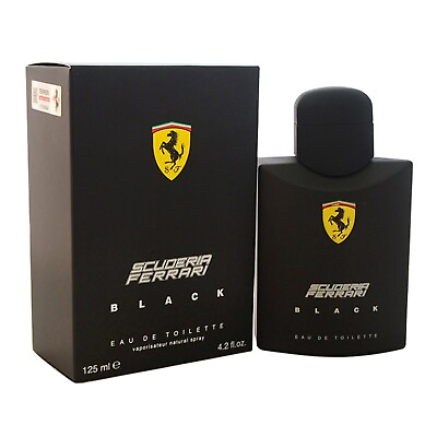 #ad Ferrari Black Scuderia by Ferrari EDT Spray 4.2 oz 125 ml $26.99