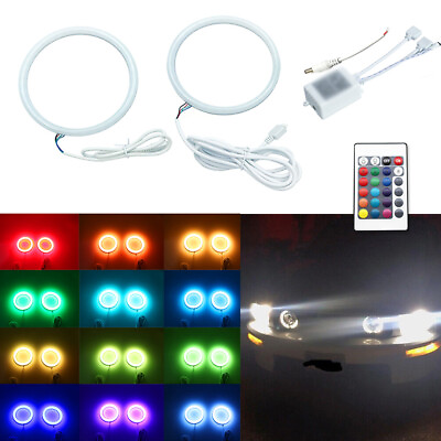 #ad IR Controller RGB LED halo rings for Ford Mustang 05 14 headlight angel eye DRL $27.99