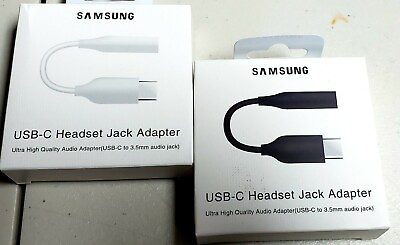 #ad Oem Samsung USB C Type C Adapter Port to 3.5MM Aux Audio Adapter Cable $10.10