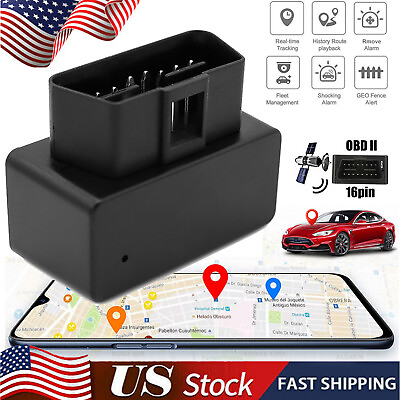 #ad OBD2 II GPS Tracker Real Time Vehicle Tracking Device GSM GPRS Car Auto Locator $17.52