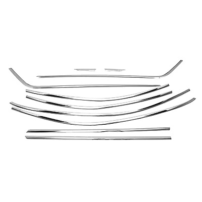 #ad Window Molding Trim Streamer for Skoda Octavia 2013 2019 Steel Silver 10 Pcs $149.99