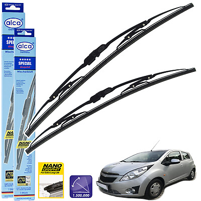 #ad Fits Chevrolet Spark 2005 On Wiper Blades Alca Special AS22quot;14quot; Front set of 2 GBP 9.99