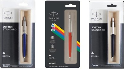 #ad Parker Jotter 3 Colours 1 Black 1 Blue 1 Red Ballpoint Pen O105930 $21.99