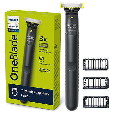 #ad Philips Norelco Oneblade Original Face Electric Razor and Styler QP1424 70 $18.80