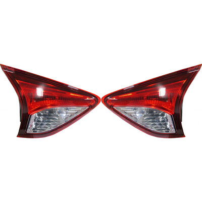 #ad For Mazda CX5 Inner Tail Light 2013 2016 Pair Passenger amp; Driver Bulb Type CAPA $99.25