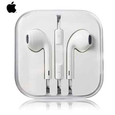 #ad GENUINE Original Apple iPhone 4 5 6 6 Earpods Wired Headphones 3.5mm Jack iPod $8.95