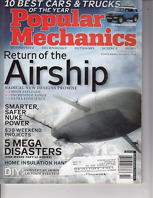 #ad Popular Mechanics October 2006 Airship Nuke power Toyota FJ Cruiser q7 $9.99