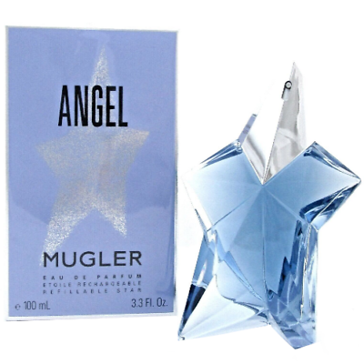 #ad Angel Standing Star Thierry Mugler 3.3 oz EDP Refillable Perfume for Women NIB $60.00