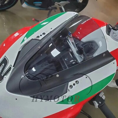 #ad Ducati Panigale V2 b V4 s R Carbon Fiber3k dry carbon racing enhanced front wind $249.00