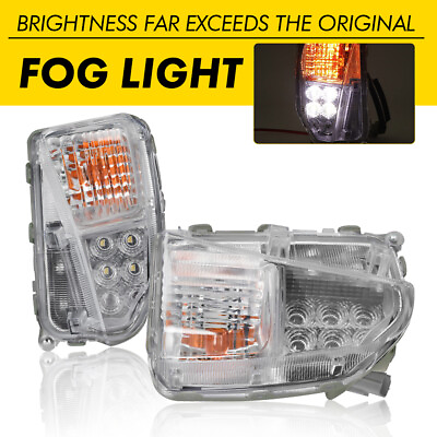 #ad Bumper Fog Lights Lamp Set of 2 for 2012 15 Toyota Passenger Prius Driver Pair $49.99