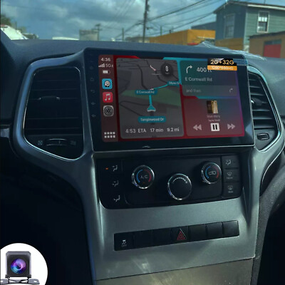 #ad For Jeep Grand Cherokee 2008 2013 Car Stereo Radio GPS Navi Carplay Android 12 $109.99