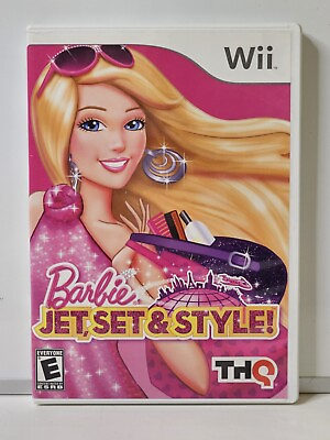 #ad Barbie: Jet Set amp; Style Nintendo Wii 2011 CIB amp; Playtested $5.99