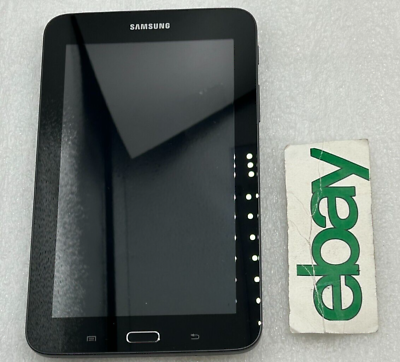 #ad Samsung Galaxy Tab 3 Lite SM T110 8GB Wi Fi 7in Black Galaxy Tablet Free S H $29.99