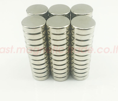 #ad 50 100 pcs 16mm x 4mm Disc Super Strong Round Magnets Rare Earth Neodymium N50 $53.19