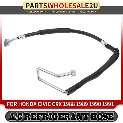 #ad A C Discharge Line for Honda Civic CRX 1988 1989 1991 Compressor to Condenser $27.79