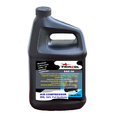 #ad Air Compressor Oil Full Synthetic 1 Gallon bottle $49.99
