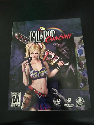 #ad Lollipop Chainsaw Manual Book PlayStation PS3 Authentic Manual Only $11.99