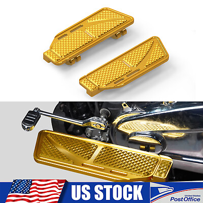 #ad 13.74quot; 349mm LeftRight Rider Footboard Kit For Harley Cross Bones Dyna Softail $199.99