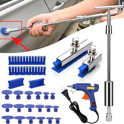 #ad #ad Car Paintless Dent Repair Tool Puller Remover Kit Lifter Dint Hail Damage Kit $11.89