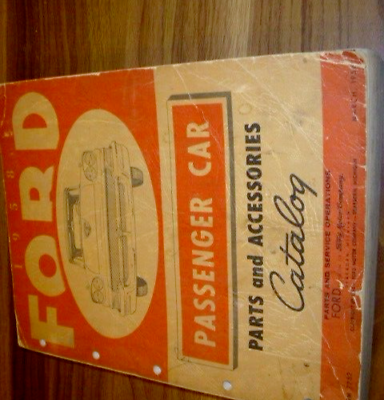 #ad 1958 Ford Fairlane 500 Country Squire Parts amp; Accessories Catalog Manual 7752 $279.30