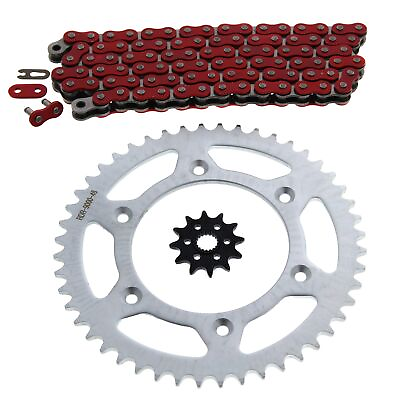#ad 1997 Honda CR125R 125 R Red Chain And Sprocket 12 48 112L $68.94