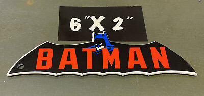 #ad BATMAN Thick Metal Magnet Cartoon Comic Super Hero Action Figure TV Gas Oil Sign $25.00