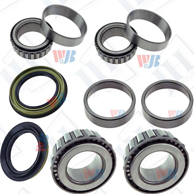 #ad 8pcs Set Front Wheel Bearing amp; Race amp; Seal for Nissan Xterra Frontier 4WD $36.95