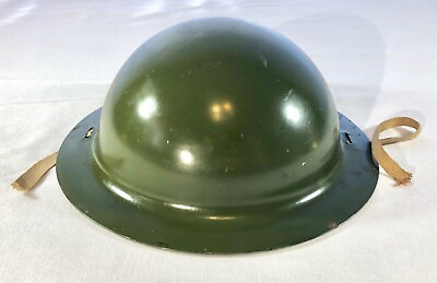 #ad Excellent Cond Vintage Child#x27;s Size WW I 1942 Doughboy Style Steel Army Helmet $82.50