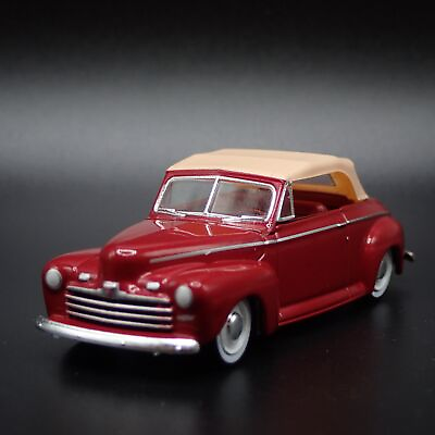 #ad 1946 46 FORD SUPER DE LUXE CONVERTIBLE 1:64 SCALE COLLECTIBLE DIECAST MODEL CAR $9.99